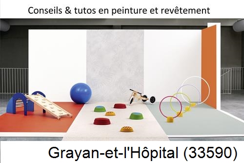 revêtements et sols par artisan Grayan-et-l'Hôpital-33590